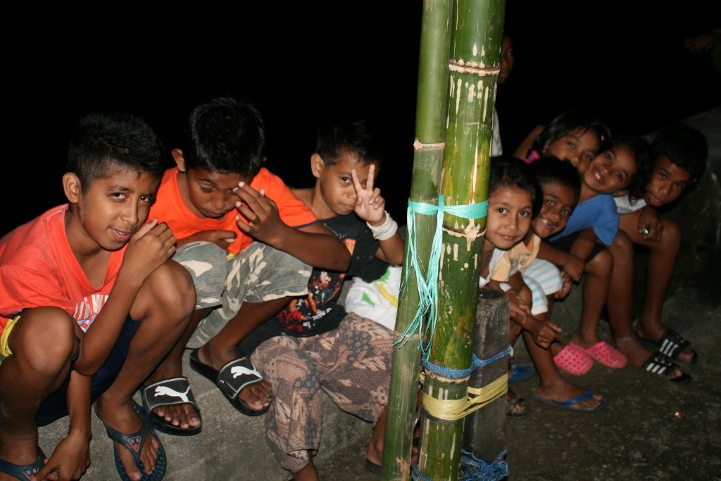 The Children of Amahusu Waiting for Yachts to Arrive - Darwin to Ambon Yacht Race & Rally 2011 © Robyn Dix